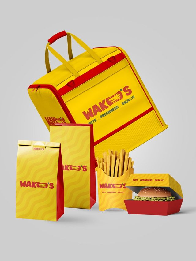 Wako's Restaurant branding project