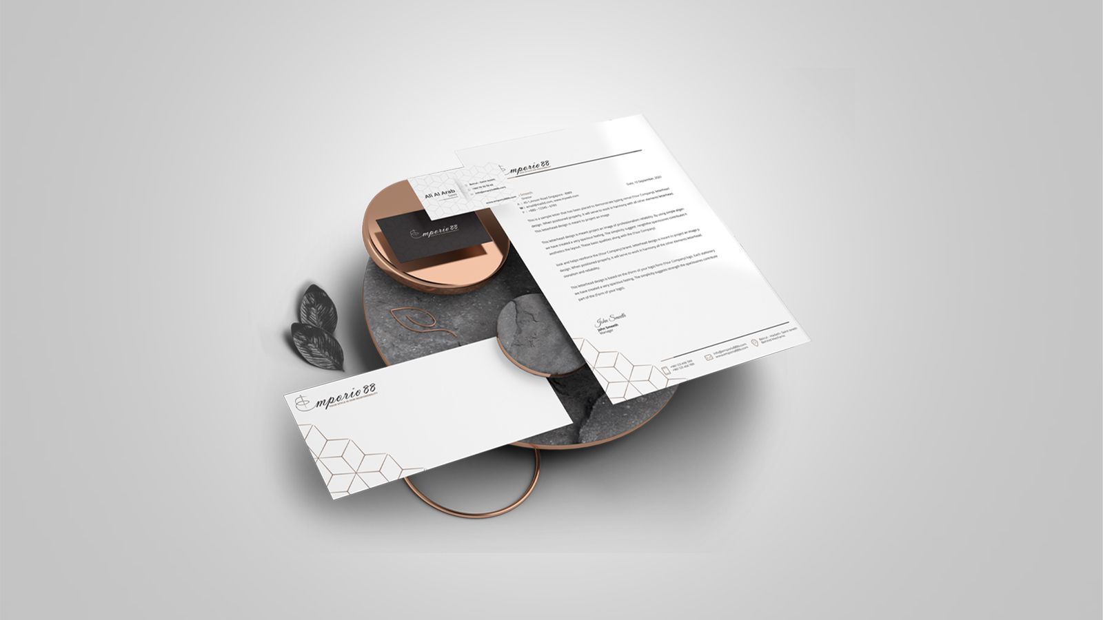 Emporio 88 branding and visual identity design by Graphex — photo 2