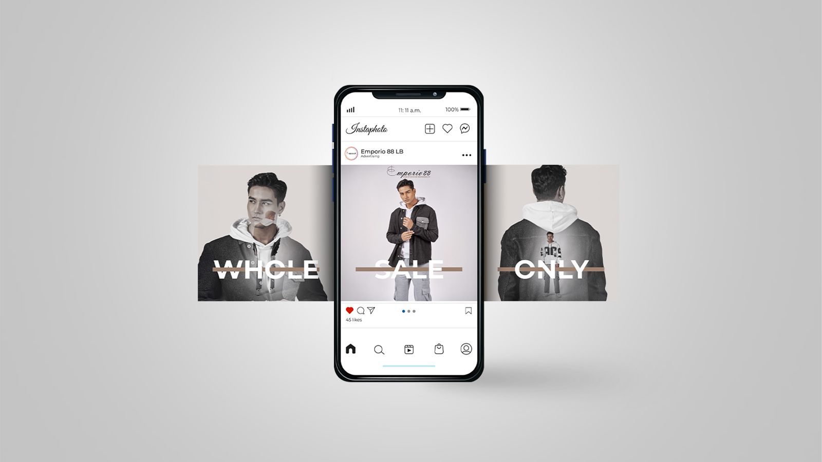 Emporio 88 branding and visual identity design by Graphex — photo 6