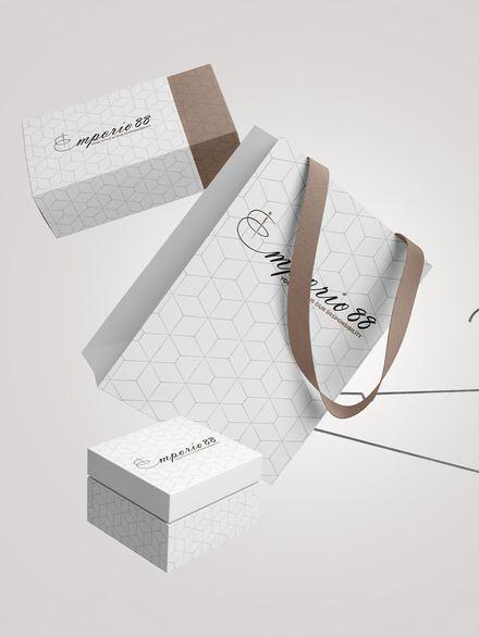 Emporio 88 branding and identity design project by Graphex