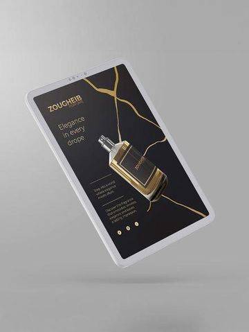 Packaging design for Zougheib Perfume