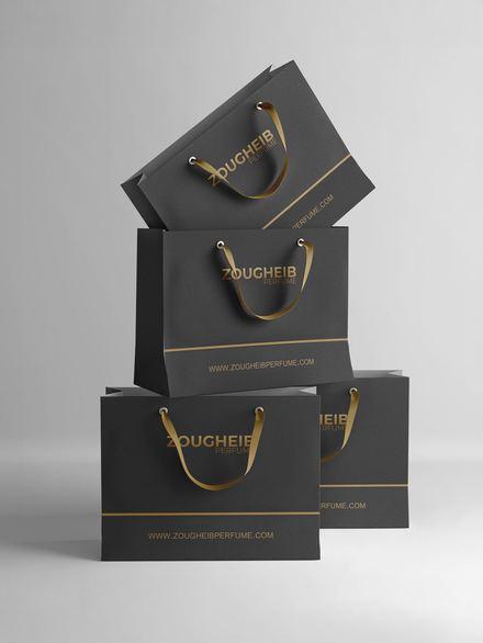 Zougheib Perfume branding and packaging design project by Graphex